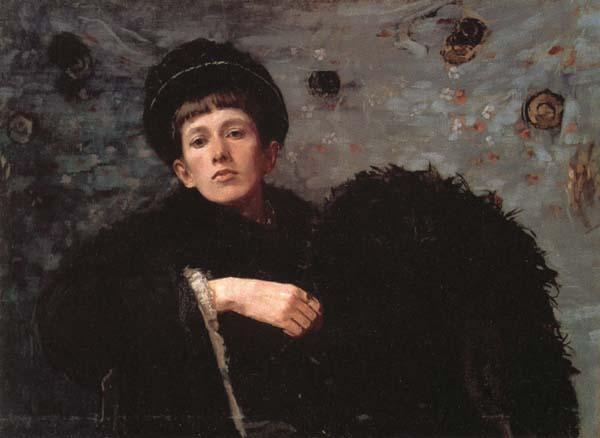 Ellen Day Hale Self-Portrait oil painting image